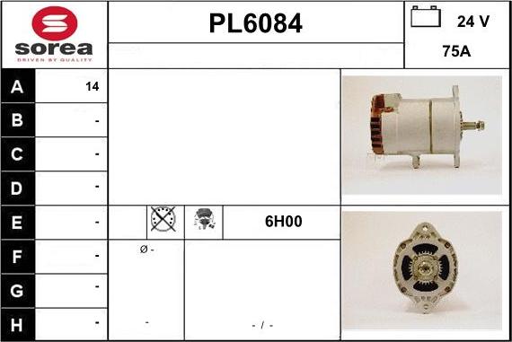 Sera PL6084 - Генератор autosila-amz.com