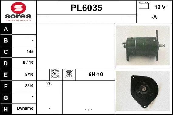 Sera PL6035 - Генератор autosila-amz.com