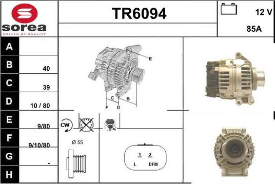 Sera TR6094 - Генератор autosila-amz.com