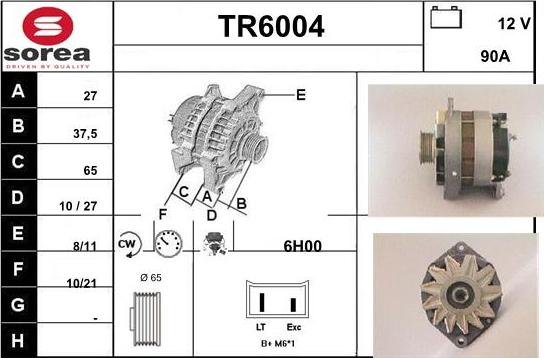 Sera TR6004 - Генератор autosila-amz.com