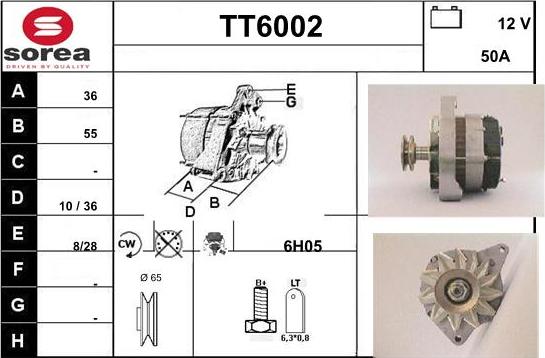 Sera TT6002 - Генератор autosila-amz.com