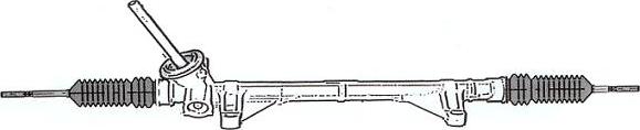 Sercore 14335 - Рулевой механизм, рейка autosila-amz.com