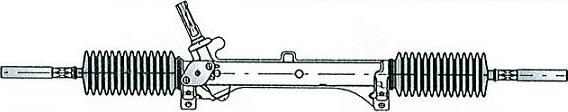 Sercore 14244 - Рулевой механизм, рейка autosila-amz.com