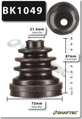 Shaftec BK1049 - Пыльник, приводной вал autosila-amz.com