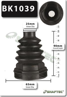 Shaftec BK1039 - Пыльник, приводной вал autosila-amz.com