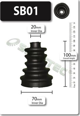 Shaftec SB01 - Пыльник, приводной вал autosila-amz.com