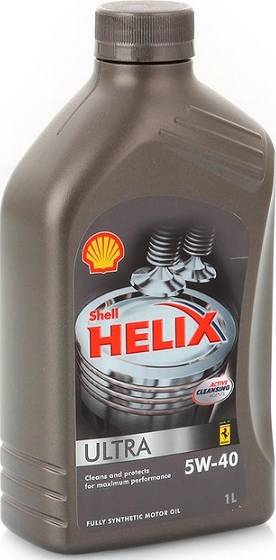 Shell 550040754 - SHELL 5W40 (1L) Helix Ultra масло моторн.!\ACEA A3/B3/B4,API SN+,BMW LL-01,MB 226.5,VW 502.00/505.00 autosila-amz.com