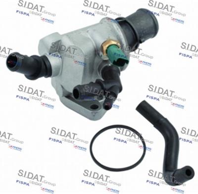 Sidat 94.608A2 - Термостат охлаждающей жидкости / корпус autosila-amz.com