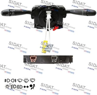 Sidat 431329 - Выключатель на рулевой колонке autosila-amz.com