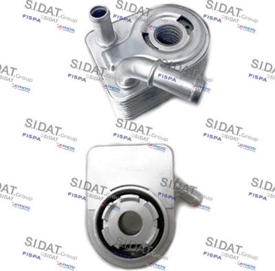 Sidat 590093 - Масляный радиатор, двигательное масло autosila-amz.com
