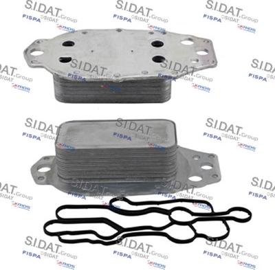 Sidat 590244 - Масляный радиатор, двигательное масло autosila-amz.com