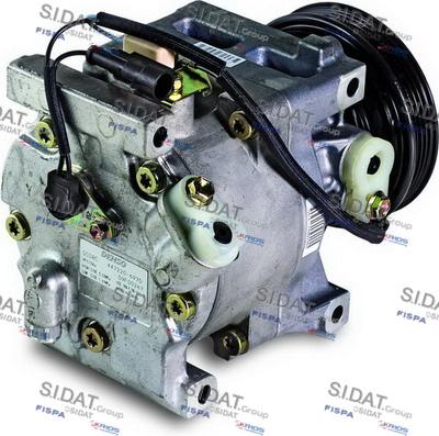 Sidat 1.5530A - Компрессор кондиционера autosila-amz.com