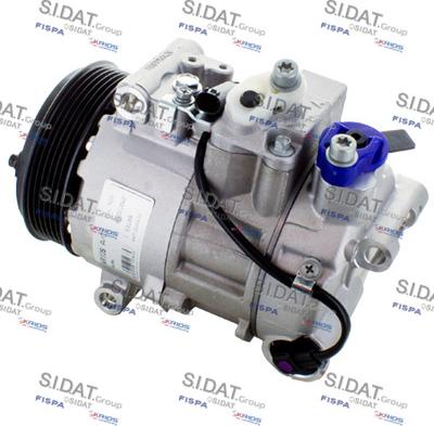 Sidat 1.5319A - Компрессор кондиционера autosila-amz.com