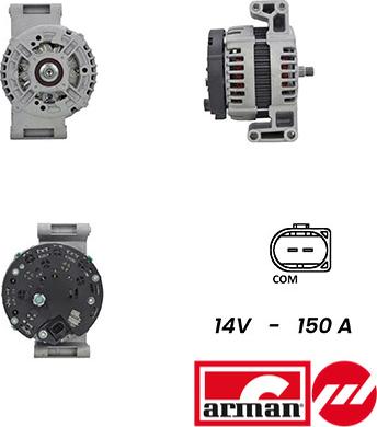 Sidat A12BH0887AS - Генератор autosila-amz.com