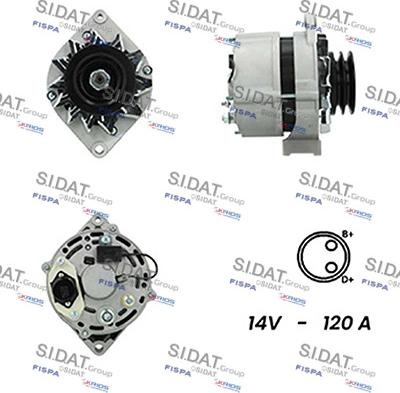 Sidat A12BH0310A2 - Генератор autosila-amz.com