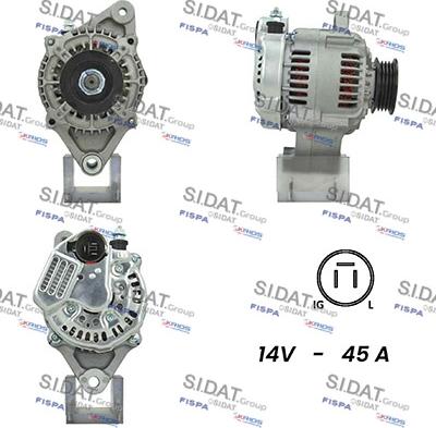 Sidat A12DE0482A2 - Генератор autosila-amz.com