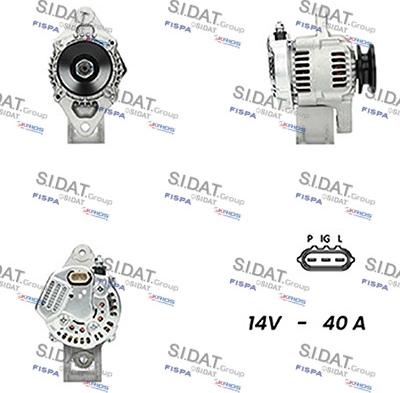 Sidat A12DE1080A2 - Генератор autosila-amz.com