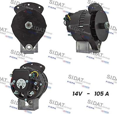 Sidat A12DE1126A2 - Генератор autosila-amz.com