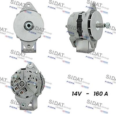 Sidat A12DR1100A2 - Генератор autosila-amz.com