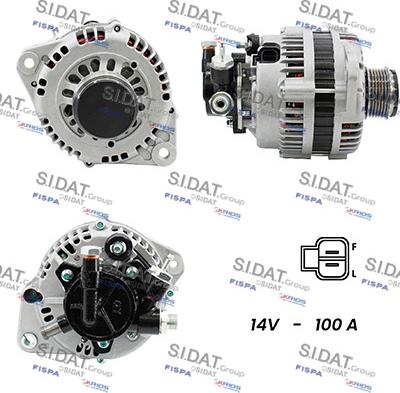 Sidat A12HT0463A2 - Генератор autosila-amz.com