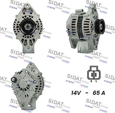 Sidat A12HT0692A2 - Генератор autosila-amz.com