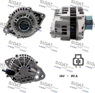 Sidat A12HT0226A2 - Генератор autosila-amz.com