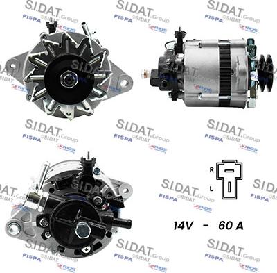 Sidat A12HY0332A2 - Генератор autosila-amz.com