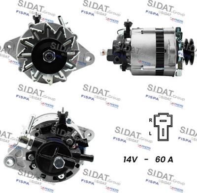 Sidat A12HY0332 - Генератор autosila-amz.com