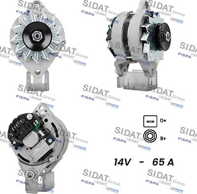 Sidat A12MA0542A2 - Генератор autosila-amz.com