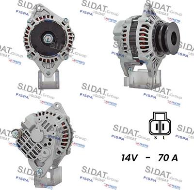 Sidat A12MH0464A2 - Генератор autosila-amz.com