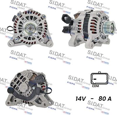 Sidat A12MH0523A2 - Генератор autosila-amz.com