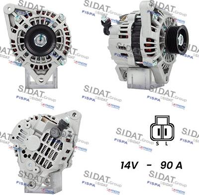 Sidat A12MH0694A2 - Генератор autosila-amz.com