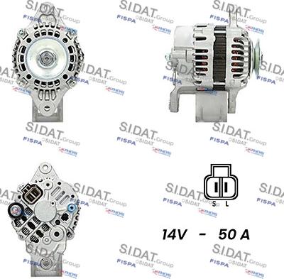 Sidat A12MH0696A2 - Генератор autosila-amz.com