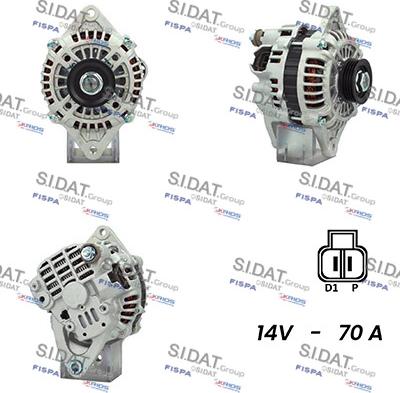 Sidat A12MH0356 - Генератор autosila-amz.com