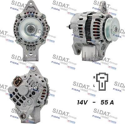 Sidat A12MH1086A2 - Генератор autosila-amz.com