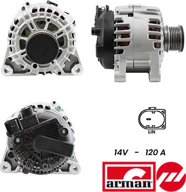 Sidat A12VA0105AS - Генератор autosila-amz.com