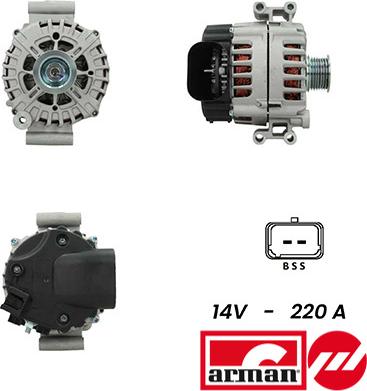 Sidat A12VA0383AS - Генератор autosila-amz.com