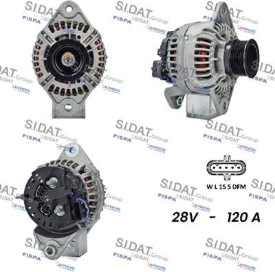 Sidat A24BH0092 - Генератор autosila-amz.com