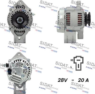 Sidat A24DE0147A2 - Генератор autosila-amz.com