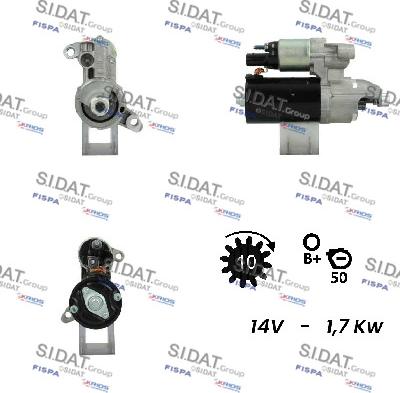 Sidat S12BH0600A2 - Стартер autosila-amz.com