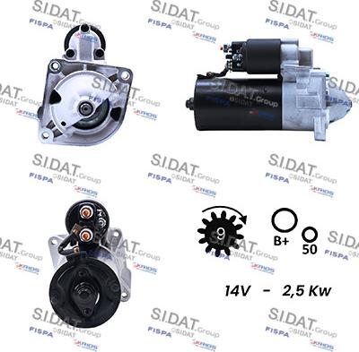 Sidat S12DR0003A2 - Стартер autosila-amz.com