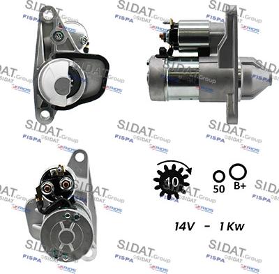 Sidat S12HT0366 - Стартер autosila-amz.com