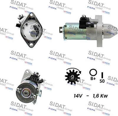 Sidat S12MT0201A2 - Стартер autosila-amz.com