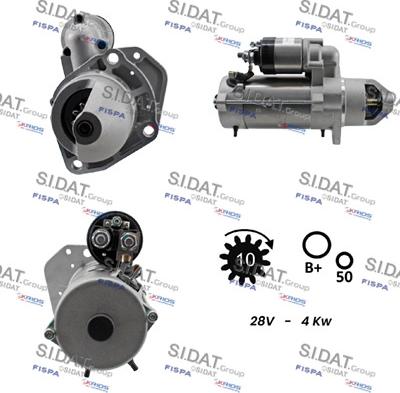 Sidat S24BH0051A2 - Стартер autosila-amz.com