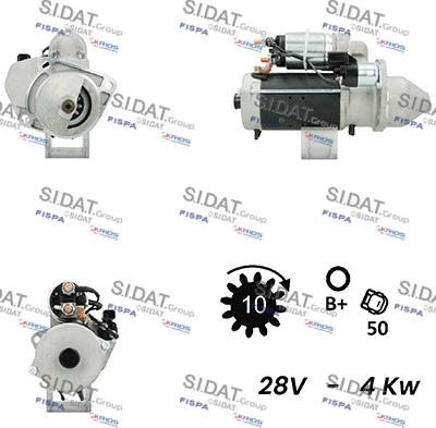 Sidat S24BH0069A2 - Стартер autosila-amz.com