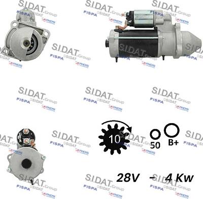 Sidat S24BH0063A2 - Стартер autosila-amz.com