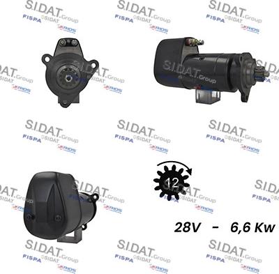 Sidat S24BH0104A2 - Стартер autosila-amz.com