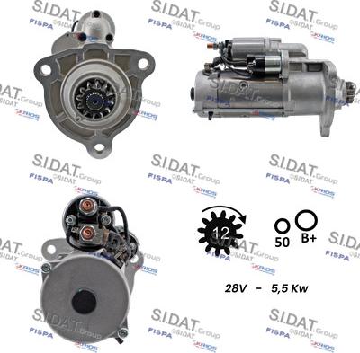 Sidat S24BH0123A2 - Стартер autosila-amz.com