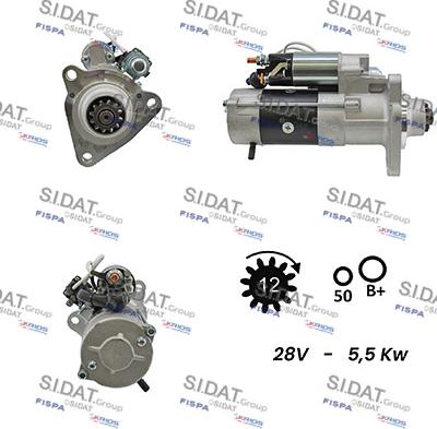 Sidat S24MH0047A2 - Стартер autosila-amz.com