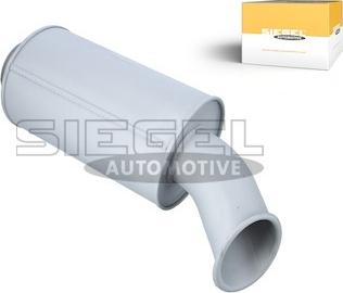 Siegel Automotive SA4J0061 - Средний / конечный глушитель ОГ autosila-amz.com